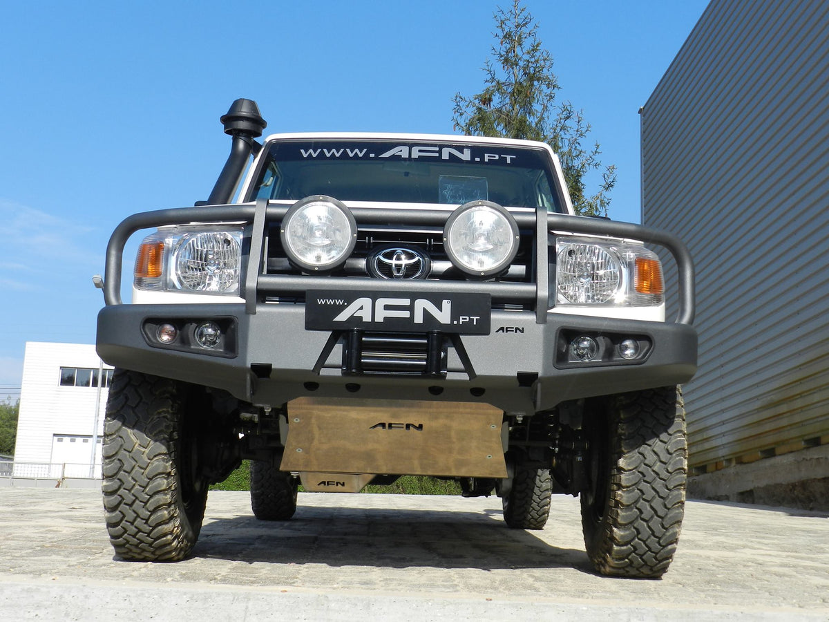 AFN Steel Bull Bar - Toyota LandCruiser 70 Series