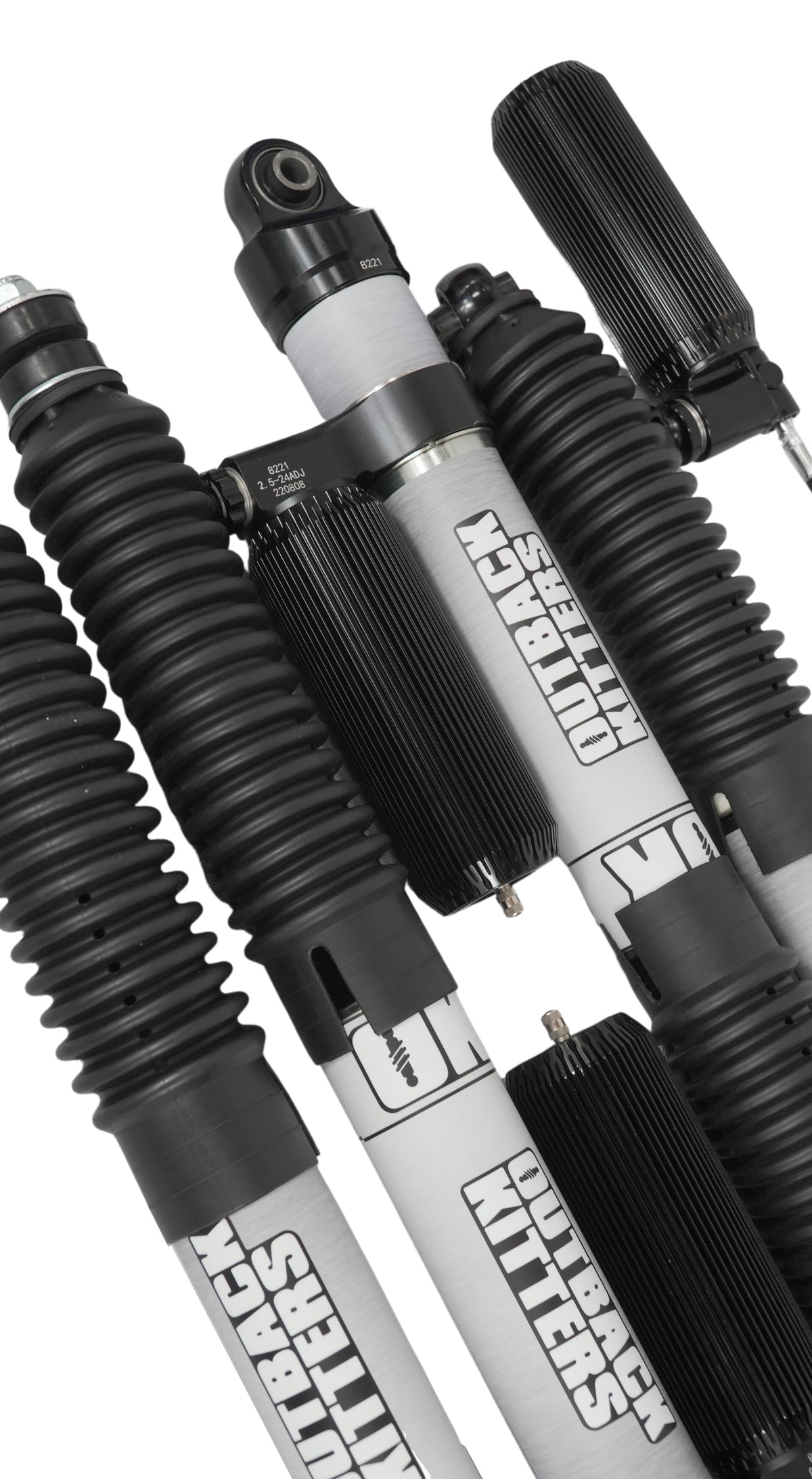 Outback Kitters - 2.5" Reservoir Shocks for Ram 3500 (2013-2018)