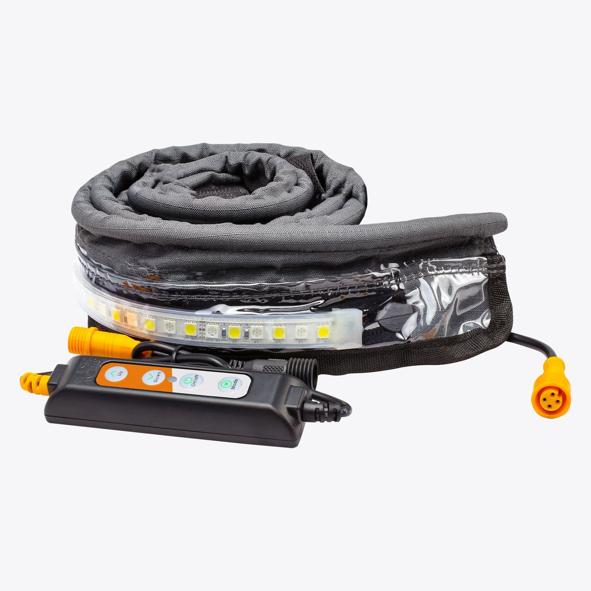 HARDKORR LIFESTYLE 1.3M ORANGE/WHITE EZY-FIT WATERPROOF LED STRIP LIGHT