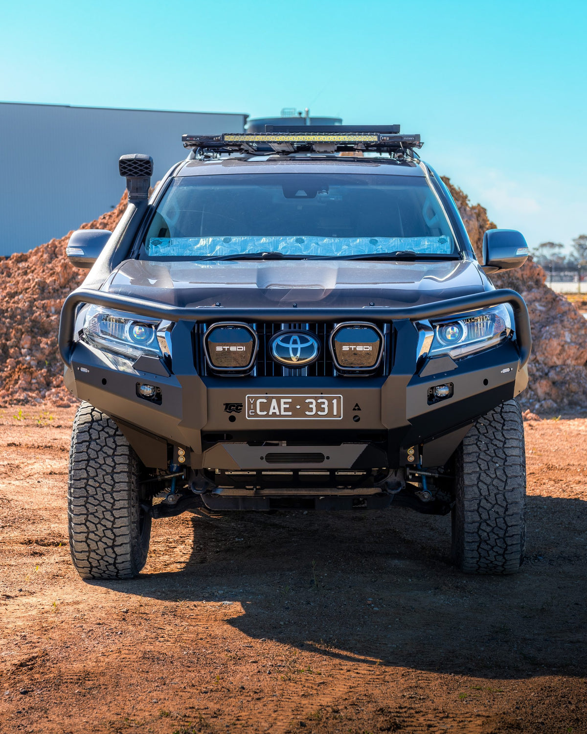 The Cruiser Company - 150 Prado Bull Bar (2018+)