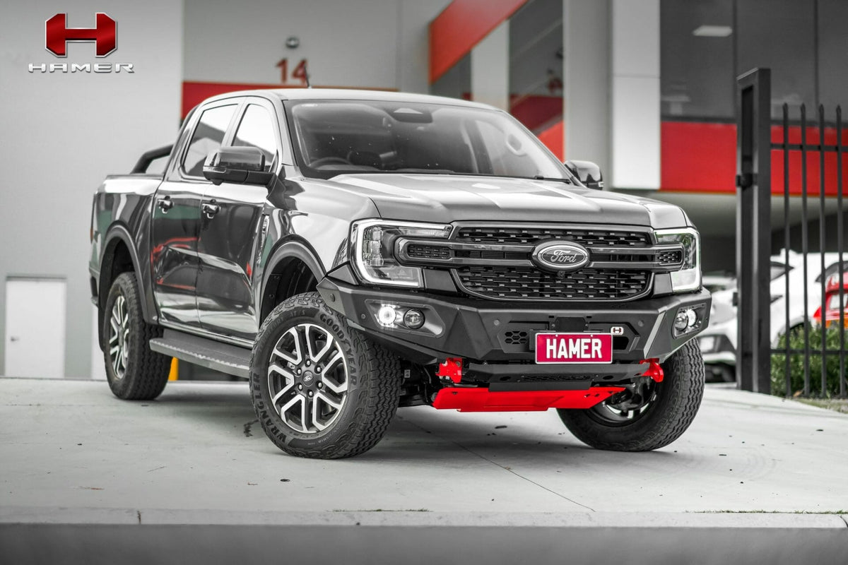 Hamer - King Series (incl. 3.5T Rated Recovery Points) SUIT NO FLARES MODEL - Suitable for Ford Ranger Tremor (2024-Present)