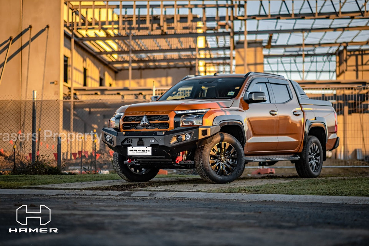 Hamer - King Series (incl. 3.5T Rated Recovery Points) - Bumpercut bullbar