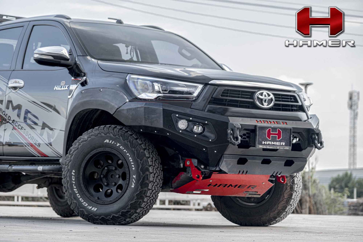 Hamer - King Series (incl. 3.5T Rated Recovery Points) SUIT NO FLARES MODEL - Not suitable for Single Cab and Low-rider models