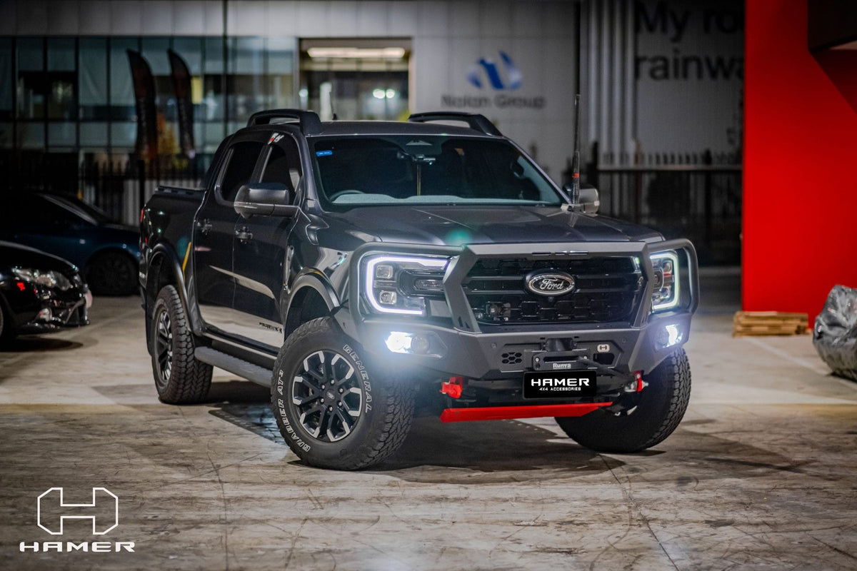 Hamer - King Series Plus (incl. 3.5T Rated Recovery Points) SUIT NO FLARES MODEL - Suitable for Ford Ranger Tremor (2024-Present)