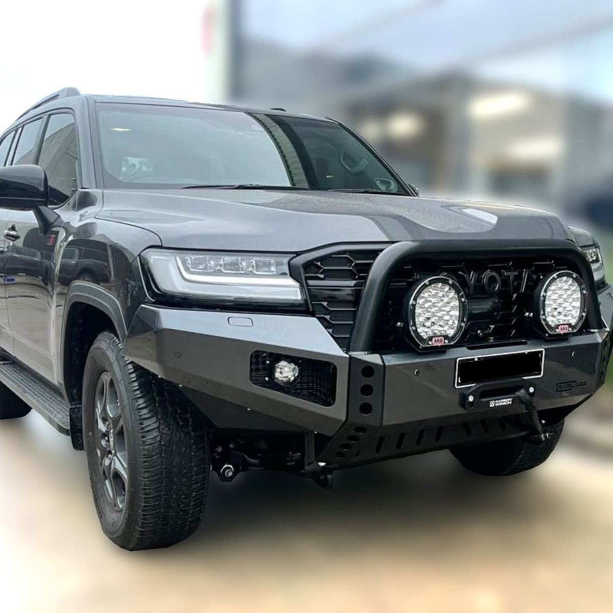 300 Series Toyota LandCruiser 3" Big Hoop Bull Bar - Sahara ZX