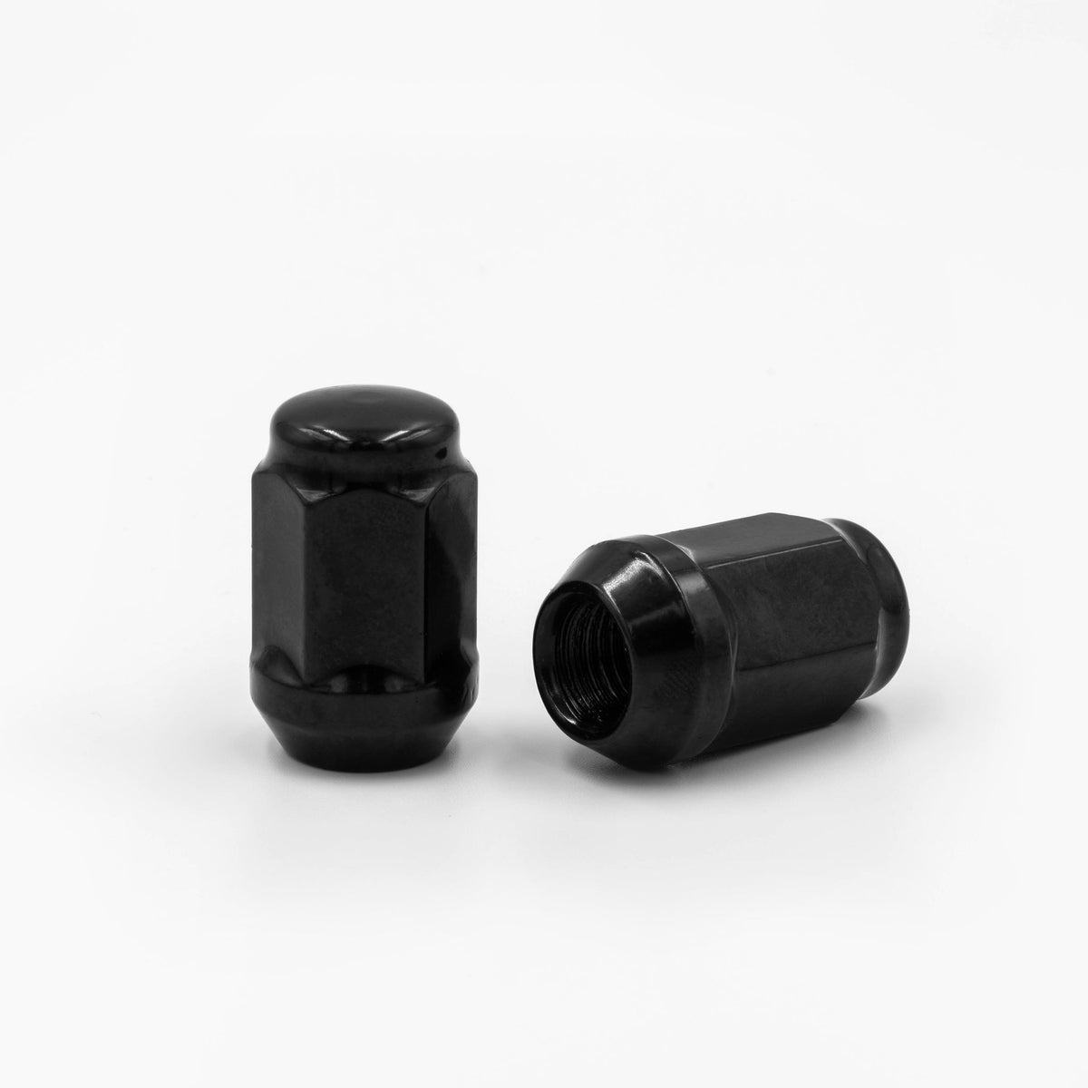 ROH Closed Nuts - M14x1.5 48mm long 19mm Hex Black (N1415-48CB)