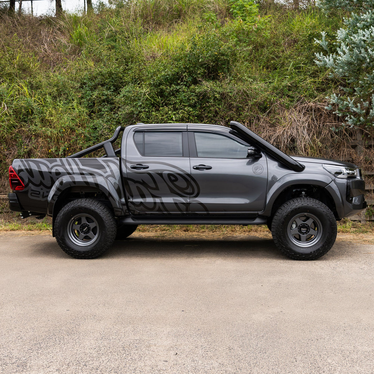 5 Inch Stainless Snorkel and Alloy Airbox to suit Toyota Hilux N80 - PRE-ORDER