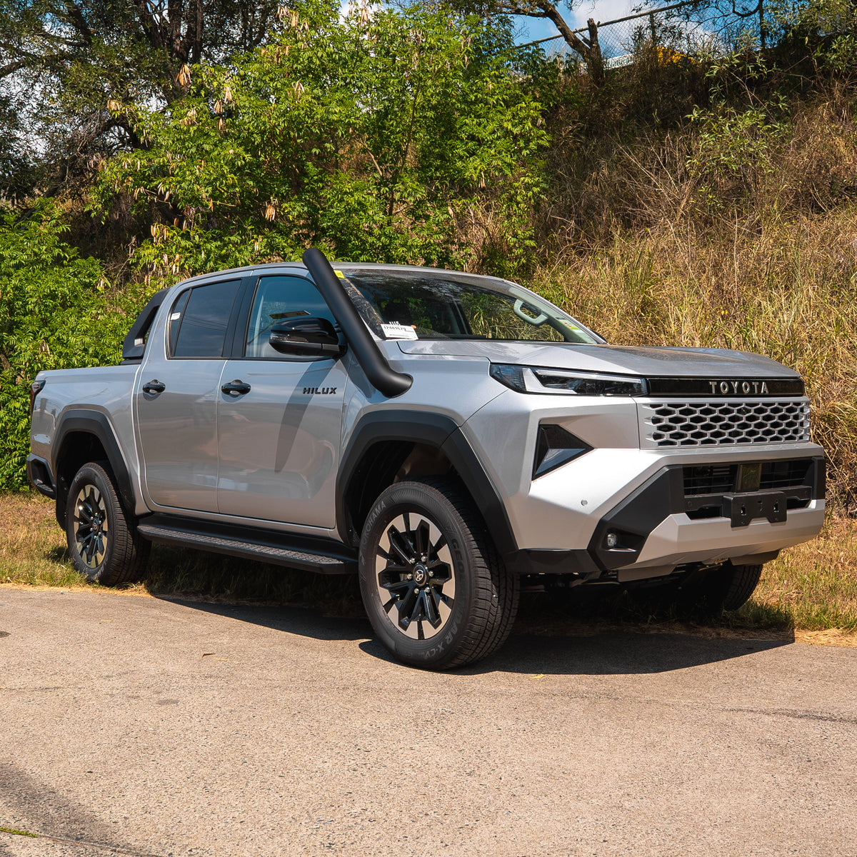 4 Inch Stainless Snorkel and Alloy Airbox to suit Toyota Hilux N90 (Short & Mid Entry Available) - PRE-ORDER