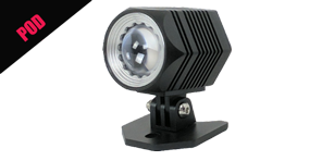 Light - HD Single Pod (20 Degree, Black/Silver)