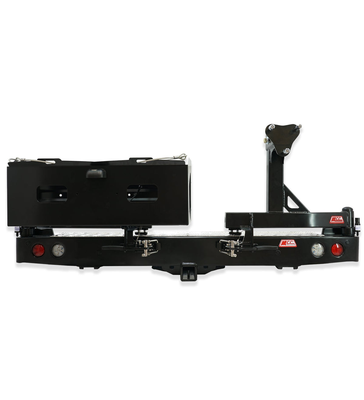 Hilux N80 2016-2026 022-02 Rear Wheel Carrier Double Jerry Can Holder Package (Non Radar Compatible) - SKU MCC-01017-202PK3