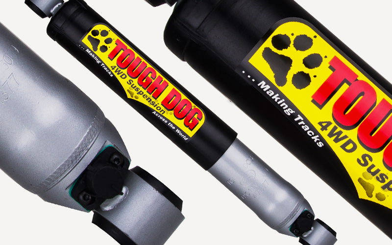 Tough Dog 40mm Adjustable Suspension Kit – Nissan Patrol – Medium Rear Load 300kg+ Constant – 12/1997-2000 / No Bullbar / Alloy Bullbar / Steel Bullbar +more