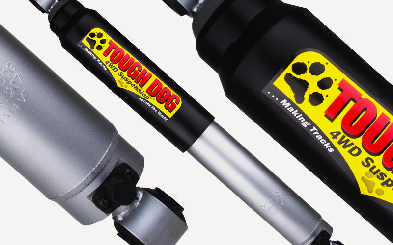 Tough Dog 45mm Adjustable Suspension Kit – Toyota Landcruiser – Light Rear Load 0-300kg – Non Abs Vehicles - Rubber Brake Hoses / No Bullbar / Alloy Bullbar / Steel Bullbar (TDK-BMX10026-6B5A8D)
