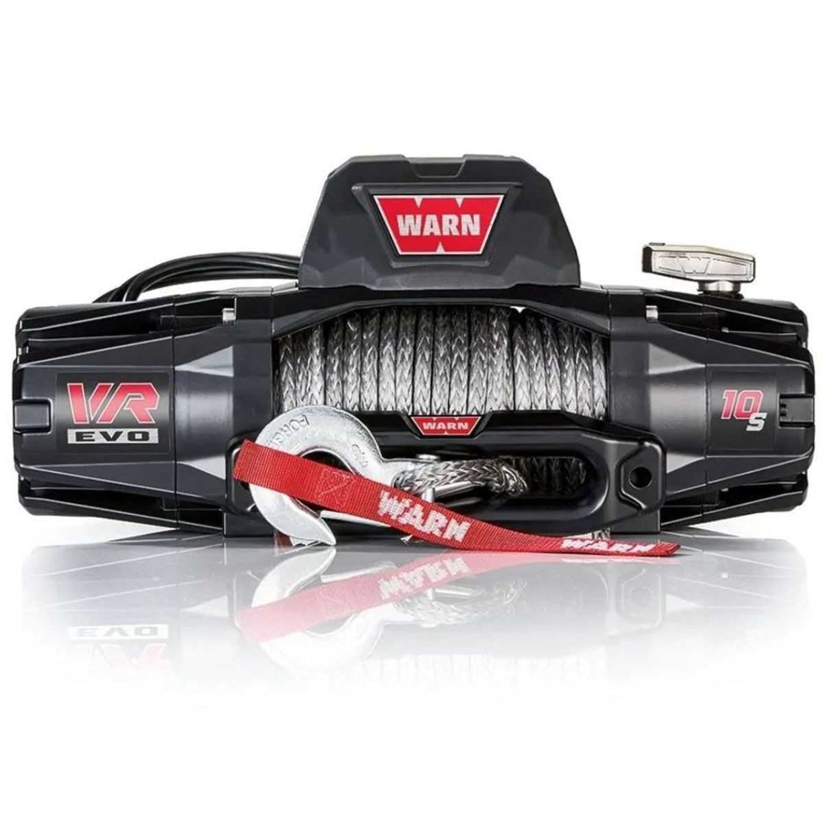 WARN VR EVO 10-S 10,000lb Electric 12V Winch with Synthetic Rope