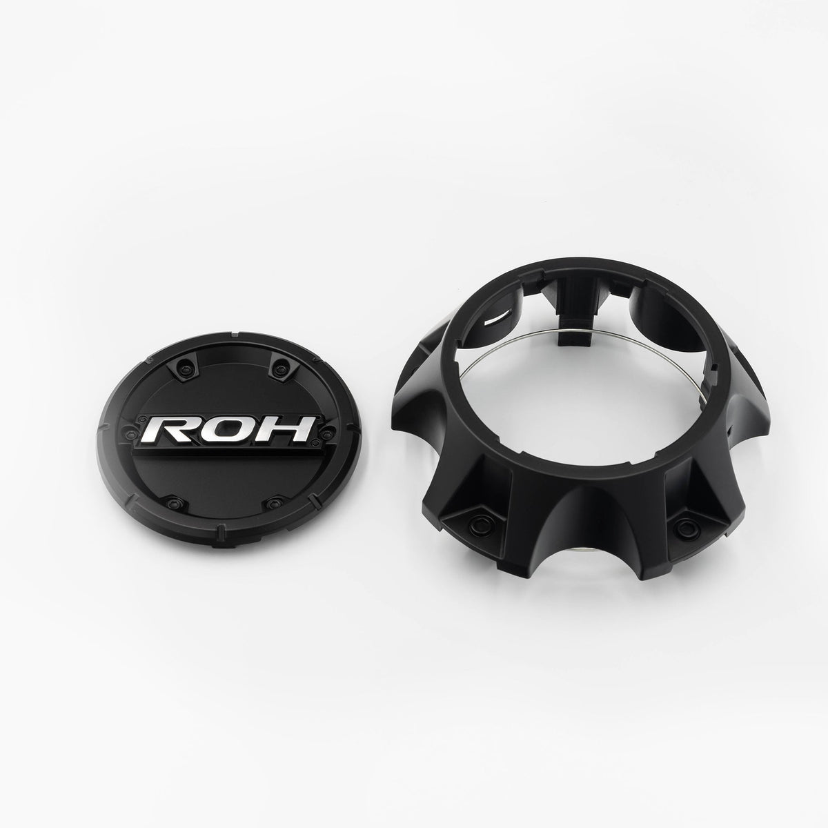 CAP 5 STUD 2PC HIGH 45MM SILVER
