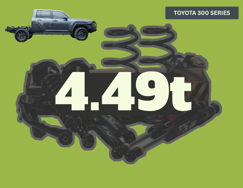 Touring Solutions Australia - 4.49T GVM Upgrade - LC300 ASG Dual Cab