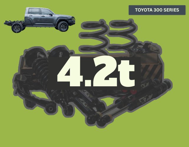 Touring Solutions Australia - 4.2T GVM Upgrade - LC300 ASG Dual Cab