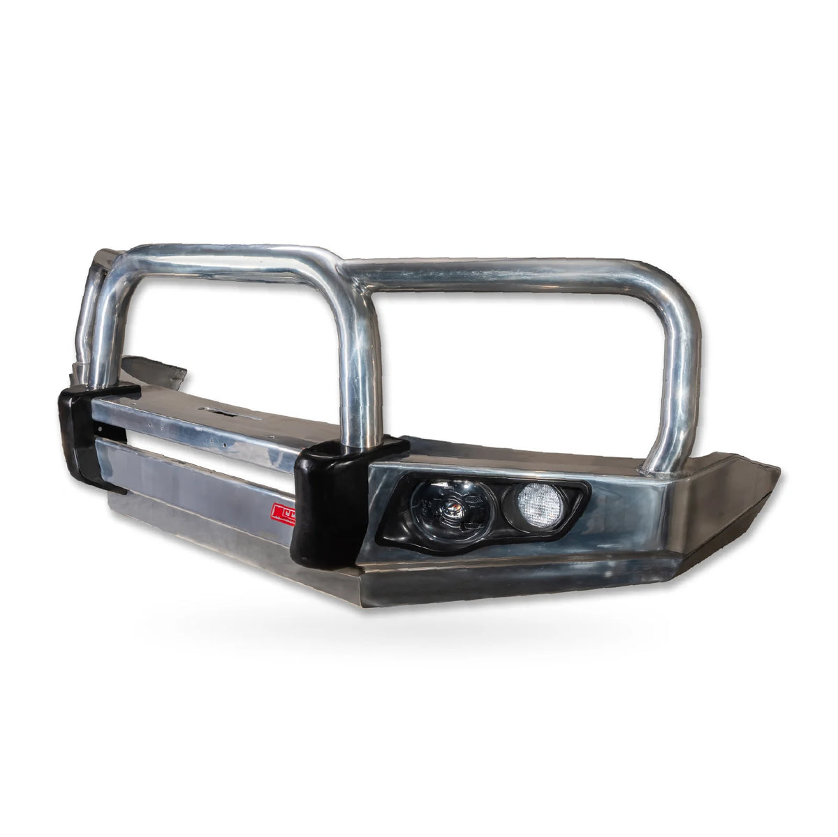 Great Wall Cannon 2025-On Facelift 2025-On 707-01A Alloy Falcon Bull Bar Triple Loops Package (LED Foglight)