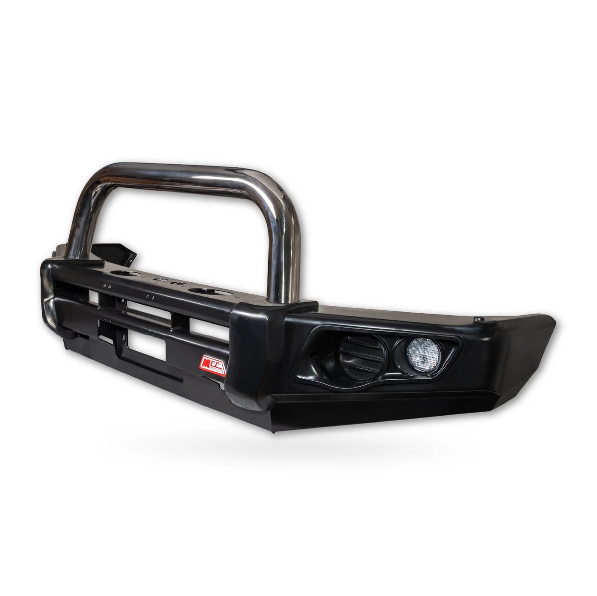 Dmax RT 2012-2016 707-01 Falcon Bull Bar Single Black Loop Package (No Foglight) - SKU MCC-08002-701SBL