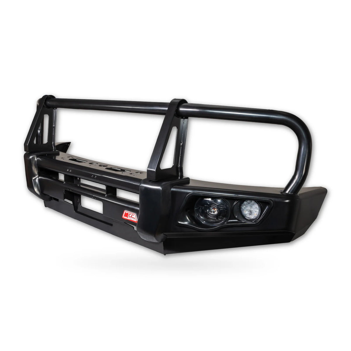 BYD Shark 6 2025-On 707-02 Falcon Bull Bar Black A-Frame Package (LED Foglight) (Sand Black)
