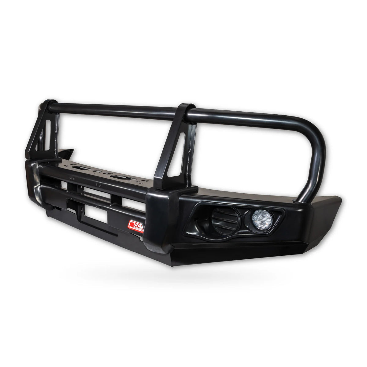 Jackaroo U8 1998-2004 707-02 Falcon Bull Bar Black A-Frame Package (No Foglight) - SKU MCC-07006-702