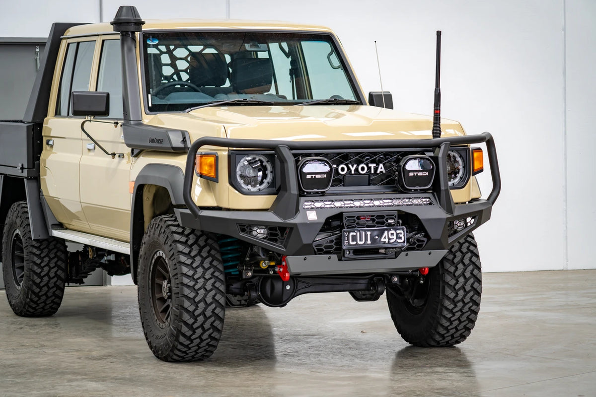 Offroad Animal - Toro Bull bar, Suitable for Toyota Land Cruiser (facelift) 76, 78, 79 Dual Cab, 2024 on