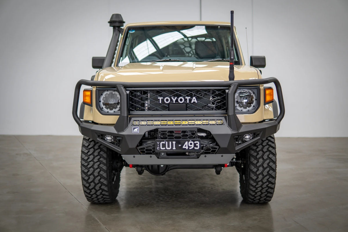 Offroad Animal - Toro Bull bar, Suitable for Toyota Land Cruiser (facelift) 76, 78, 79 Dual Cab, 2024 on