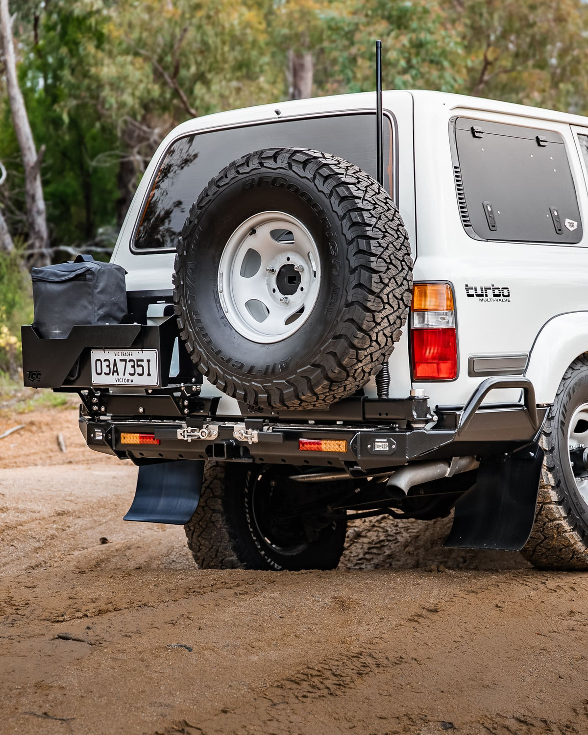The Cruiser Company - 80 Series Rear Bar - Tow Bar