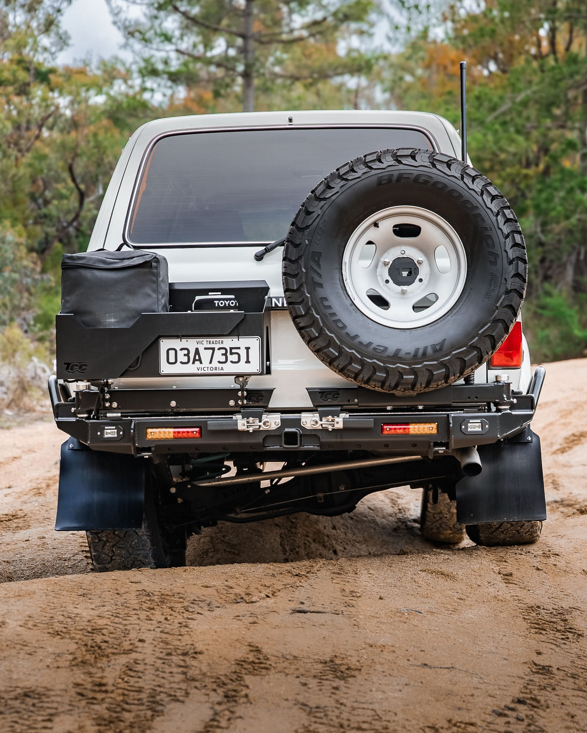 The Cruiser Company - 80 Series Rear Bar - Tow Bar