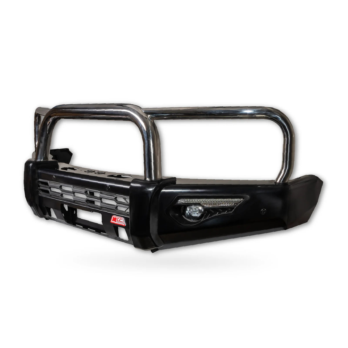 Dmax RT 2012-2016 808-01 Phoenix Bull Bar Triple Stainless Loops Package - SKU MCC-08002-801