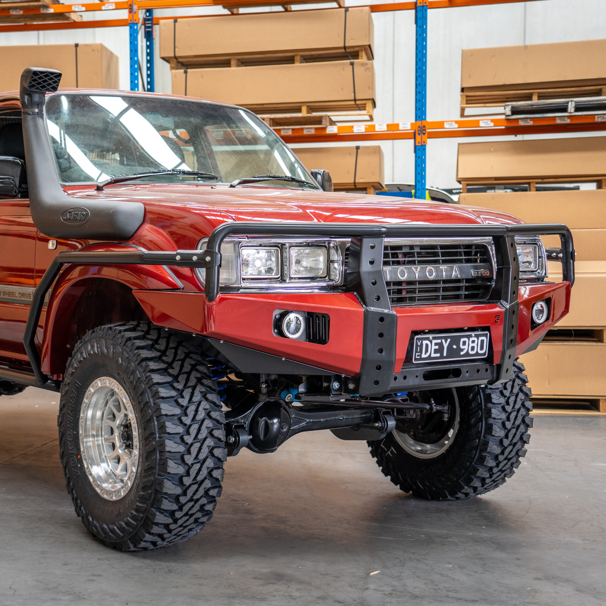 80 Series Toyota LandCruiser (Dallas) Bull Bar - 1996