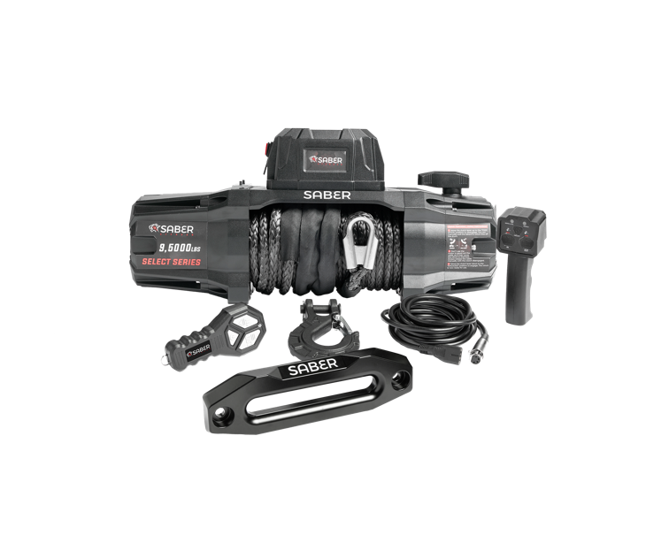 Saber Select Series 9,500lb Winch