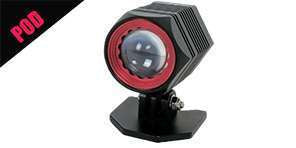 Light - HD Single Pod (10 Degree, Black/Red)