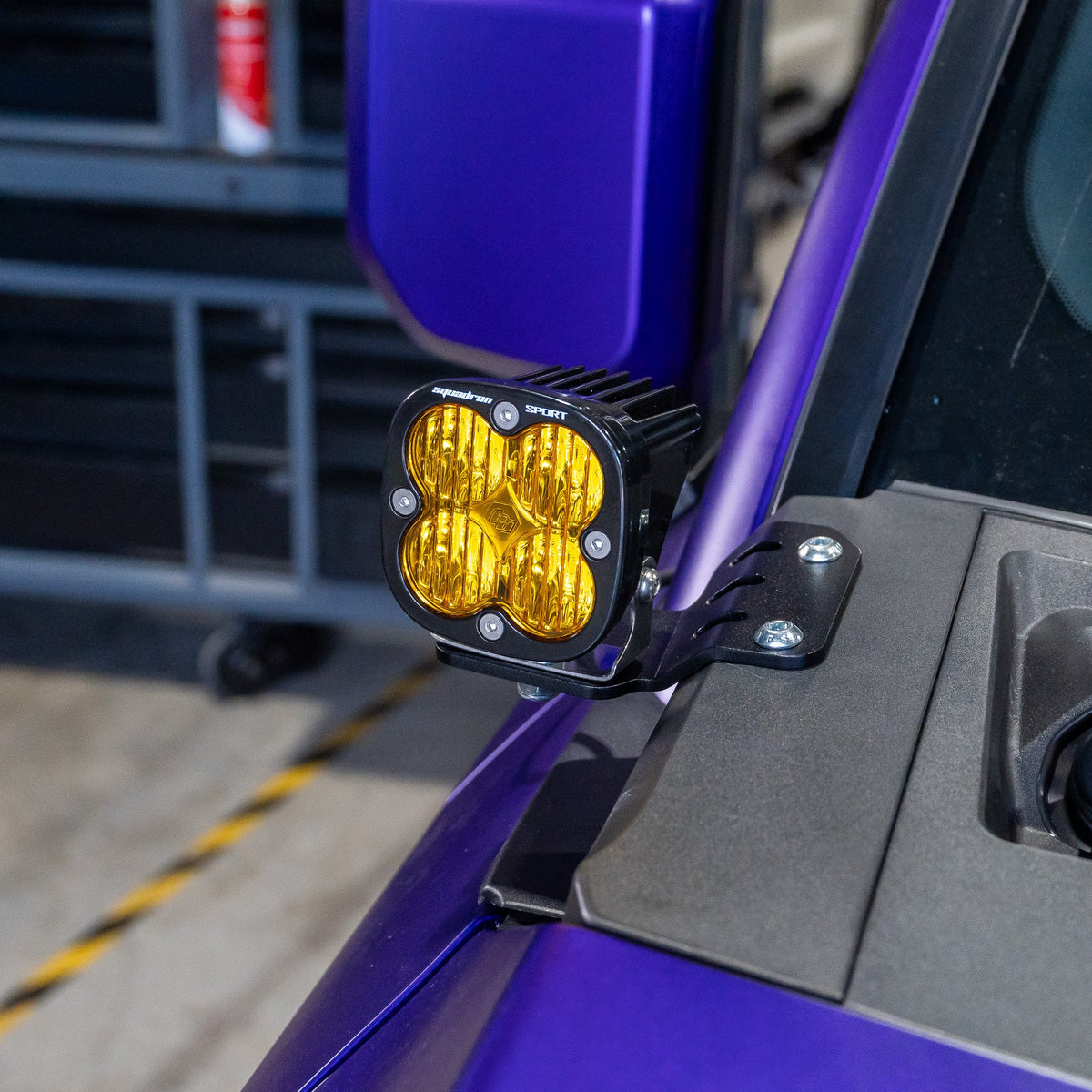 Bonnet Aerial or Ditch light Mount | Toyota Prado 250 - Drivers Side / Aerial Bracket Only