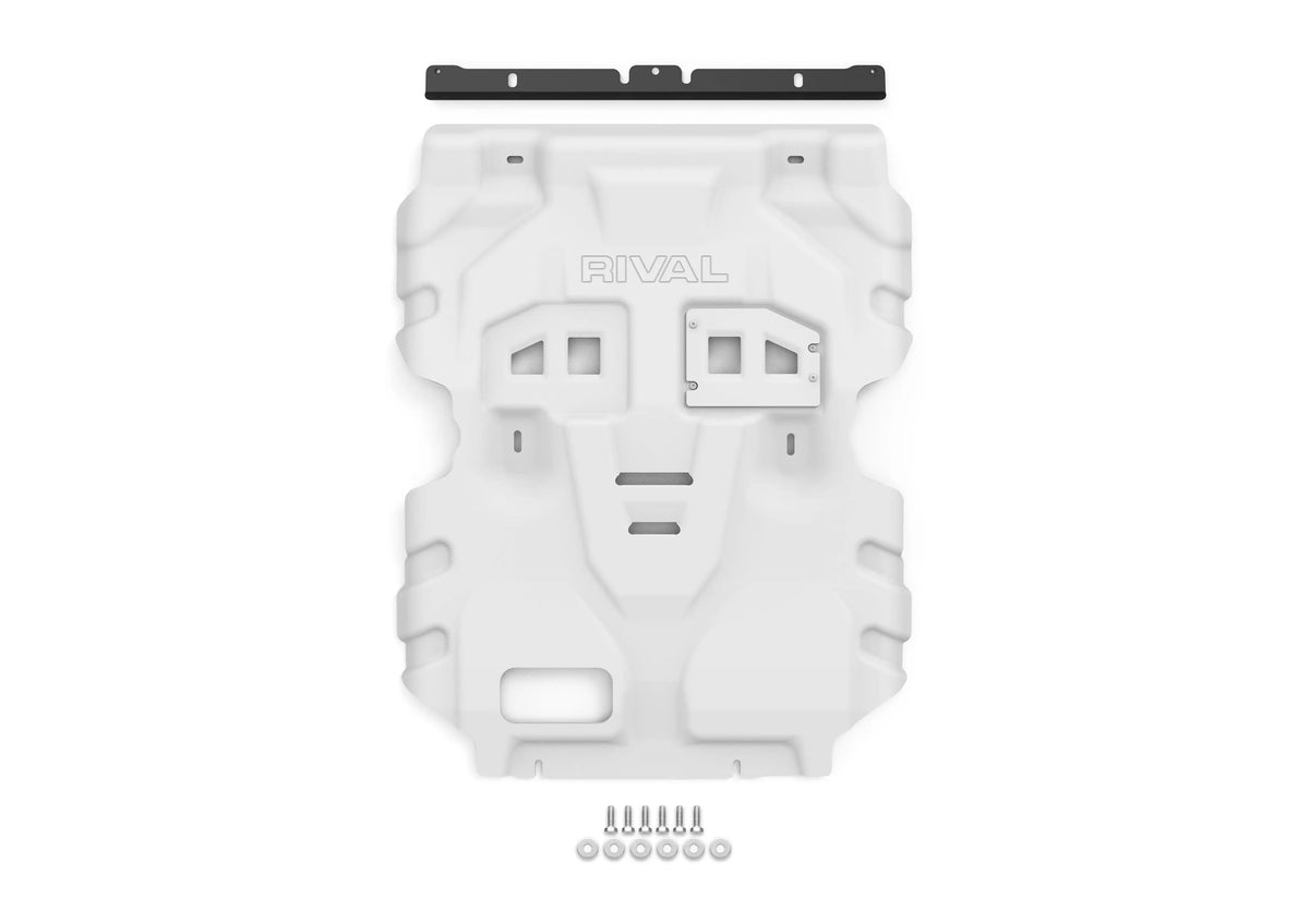 Aluminum Engine Bash Plate - TOYOTA LAND CRUISER 250; V-2.8D, AT, 4WD; 2024-PRESENT, New design