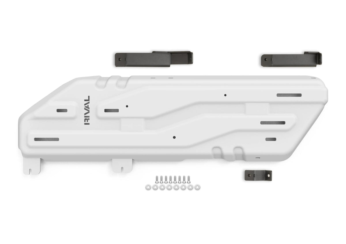 Aluminum Fuel Tank Bash Plate - TOYOTA LAND CRUISER 250; V-2.8D, AT, 4WD; 2024-PRESENT, New design