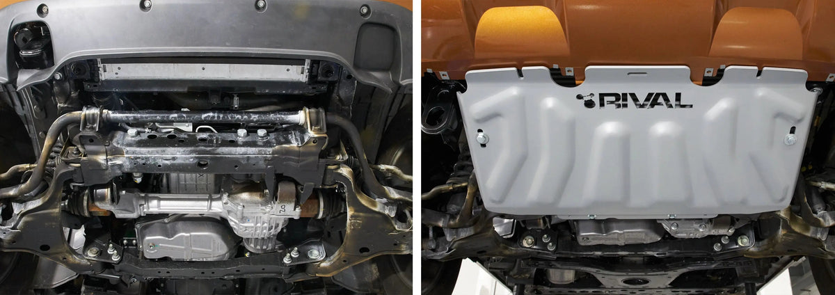 Nissan Navara D23 (2015-On) / D40 (2005-2015) 4x4 Radiator Bash Plate – Aluminium