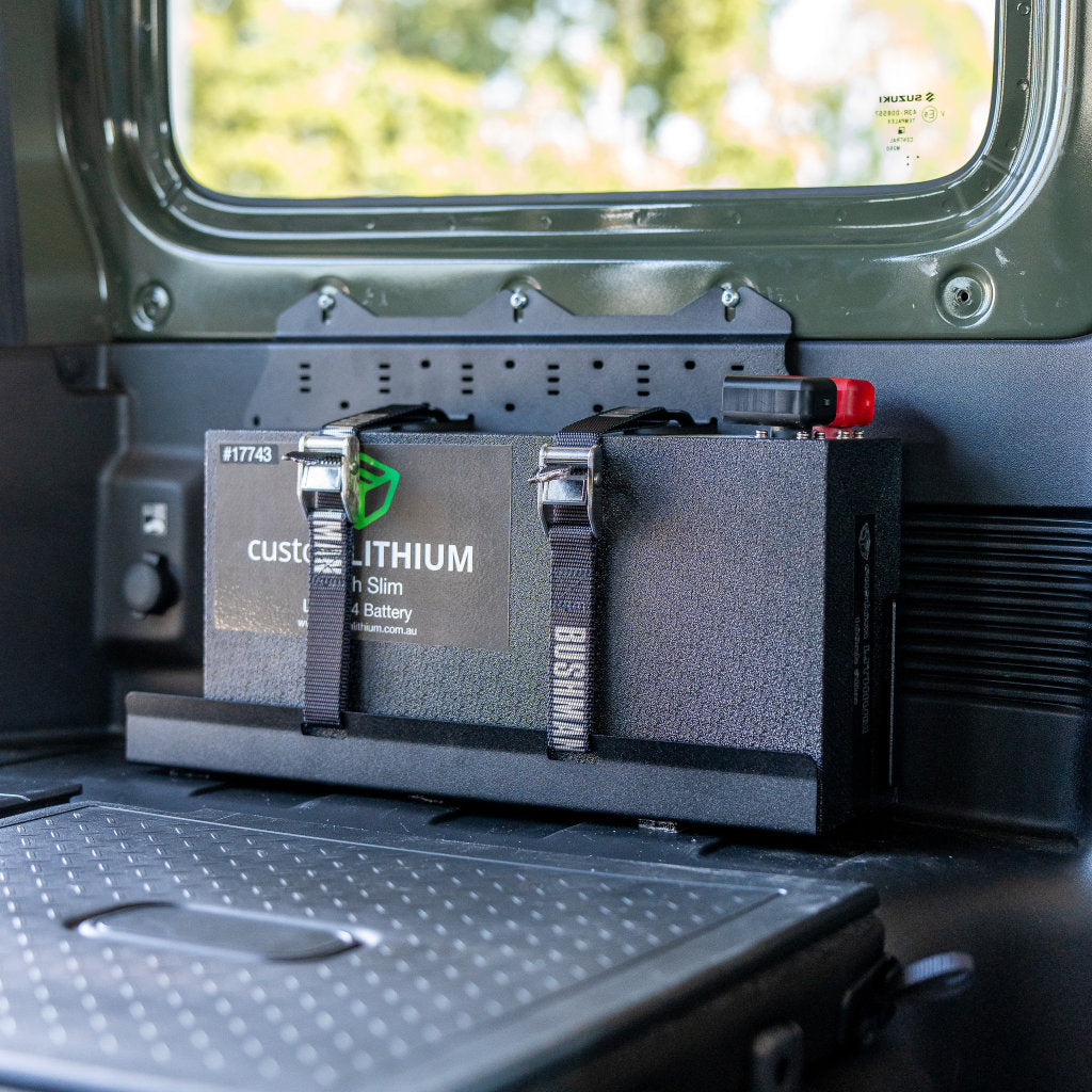 Cargo Bay Lithium Battery Mount For Jimny JB74