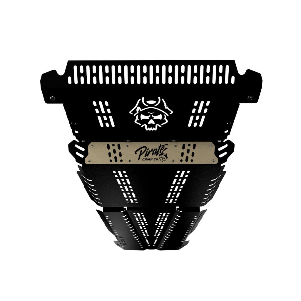 Under Body Protection Ford Ranger Raptor 2022+ - Engine, Transmission & Gearbox - Heavy Duty Mad Max / Black - Picton Green Face Plate