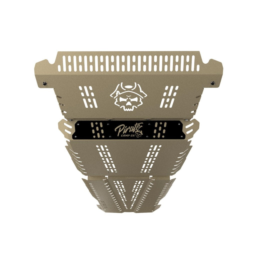 Under Body Protection Ford Ranger Raptor 2022+ - Engine, Transmission & Gearbox - Everyday Touring / Picton Green - Black Face Plate