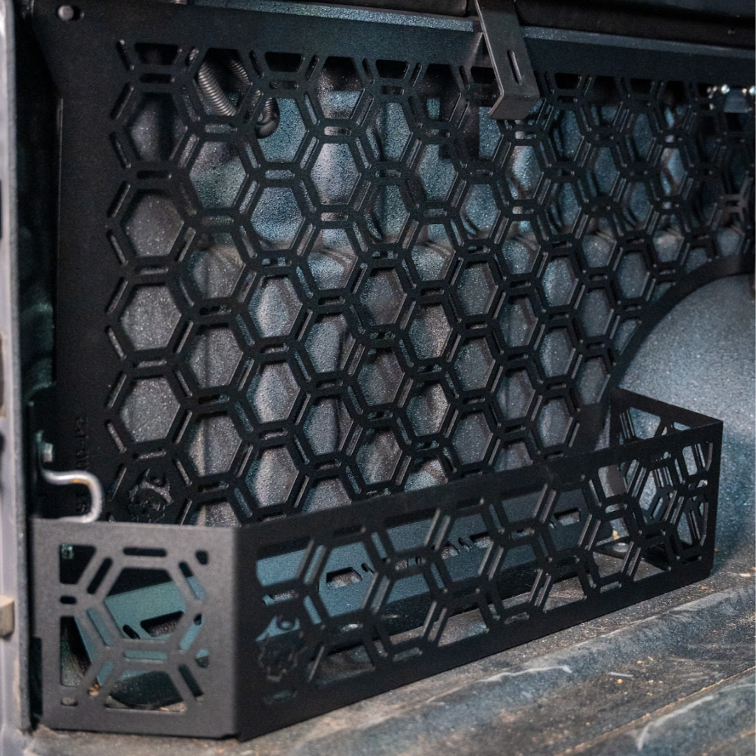 Full Side Molle Panel | Spray In Tub Liner | Mazda BT-50 TF 2024+ - Drivers Side / Molle Panel + Lower Storage Pocket