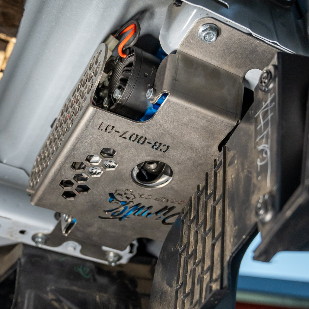Pirate Camp Co - Dual ARB Air Compressor Under-Tub Mount For Ford Ranger Raptor 2022+ /Volkswagen Amarok 2023+