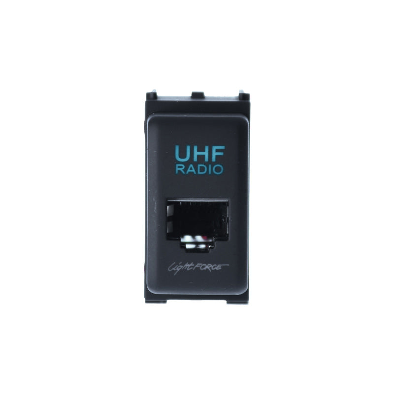 UHF Face Plate RJ45 suits Nissan - Cyan