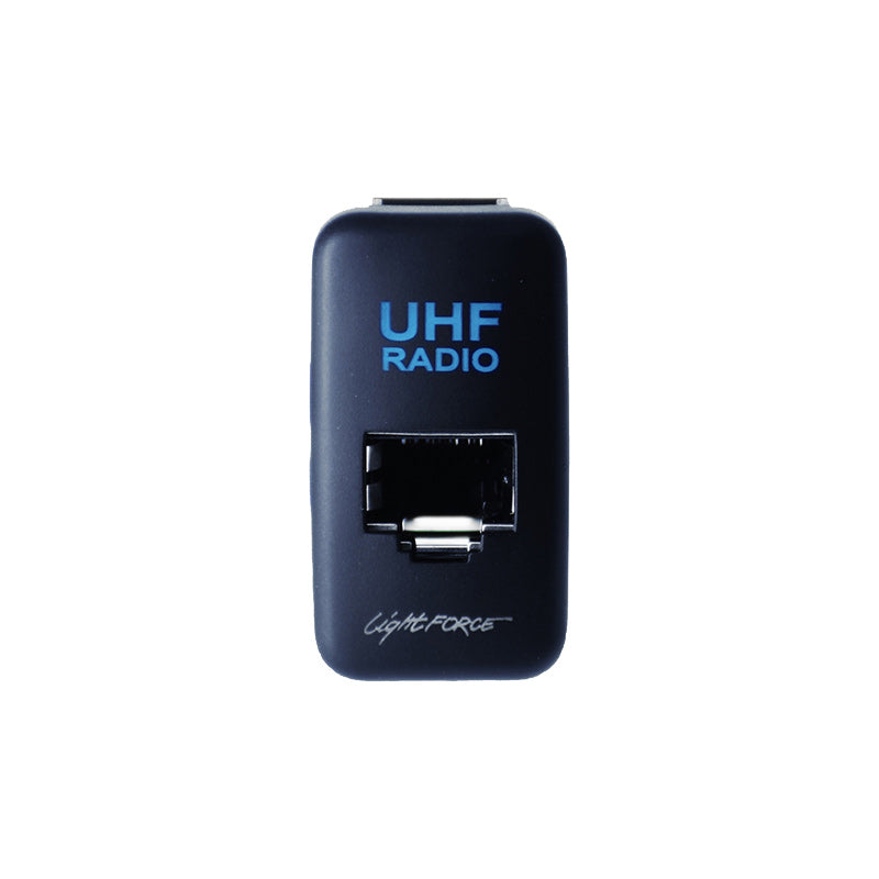 UHF Face Plate RJ45 TY, suitable for Toyota - Blue