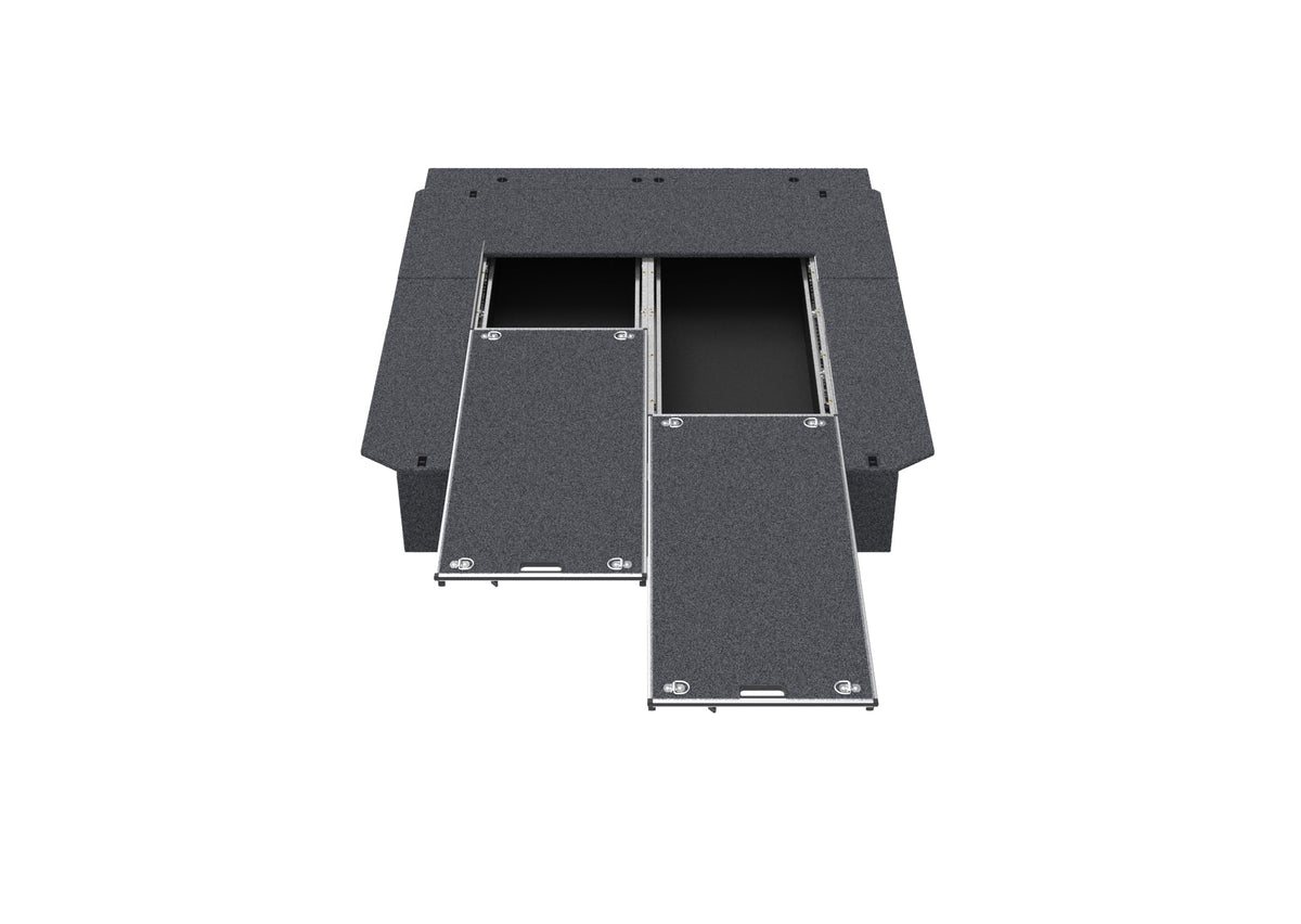 DUAL ROLLER FLOOR DRAWERS
