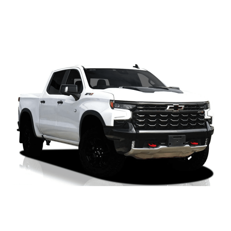 Chevrolet Silverado 1500 (ZR2 & Z71 - 2022 on, 4th Gen) Behind The Grille Light Bar Kit