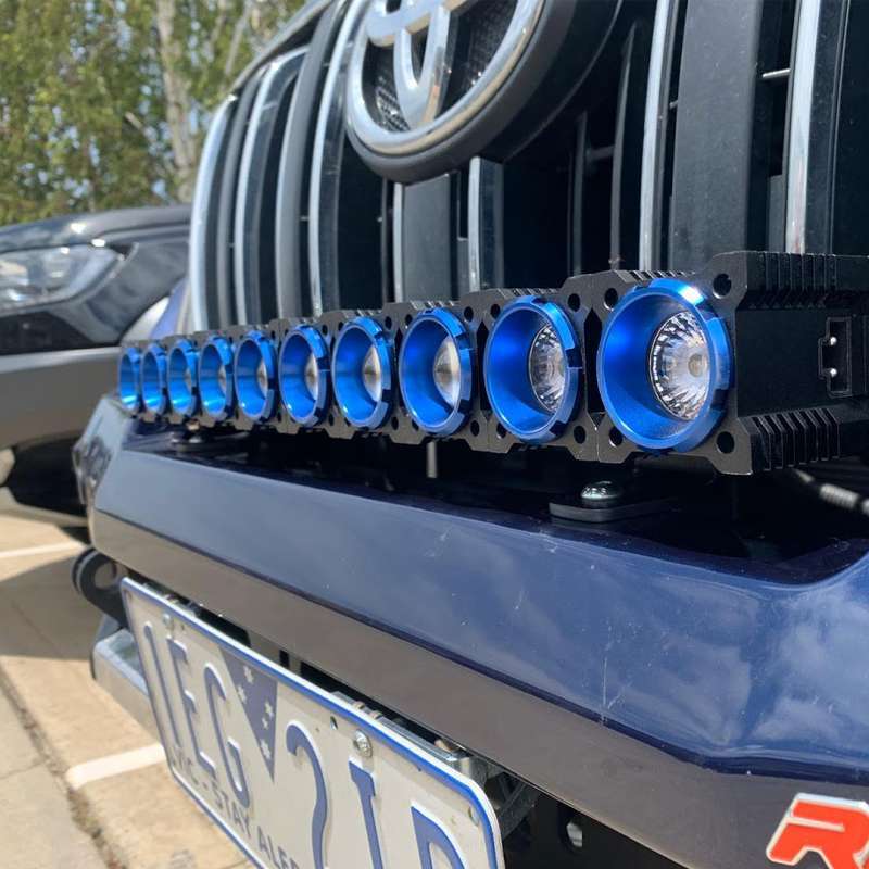 TrailMax Combat (20" (100W, 10,000 Lumens), Blue)
