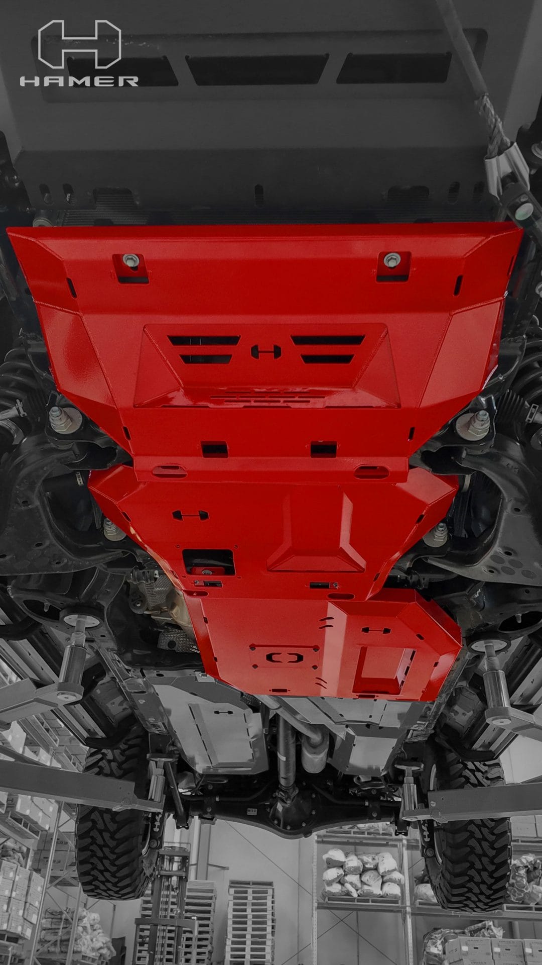 3 Pce Underbody Protection Plates