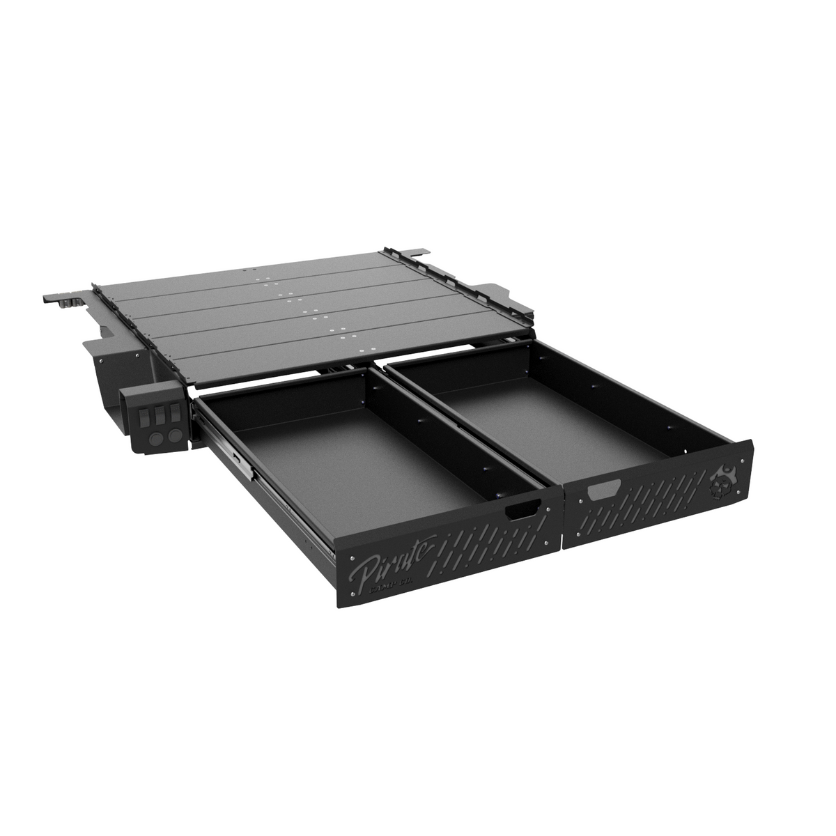 Low Profile Drawer System | GU Patrol - No Thanks. No Drawer Dividers. / No Thank you. No EVA Foam Inserts.