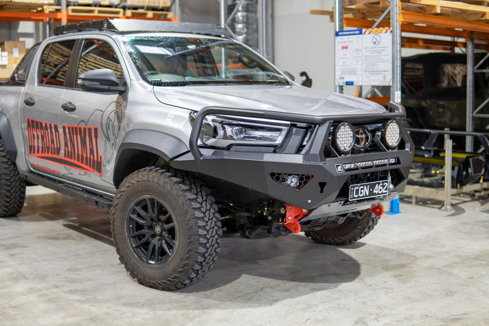 Toro Bull Bar, To suit Toyota Hilux Rogue Wide Body N80, 2022 (MY23) to 2025