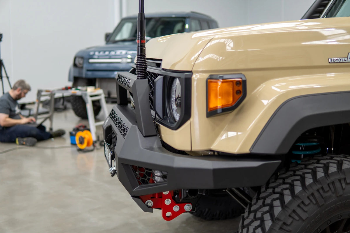 Offroad Animal - Predator Bull bar, Suitable for Toyota Land Cruiser (facelift) 76, 78, 79 Dual Cab, 2024 on